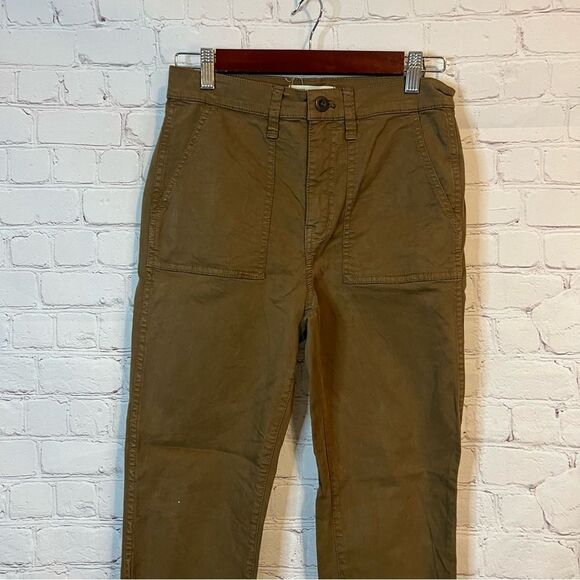 Madewell Stovepipe Fatigue Pants size 26 - Picture 2 of 8